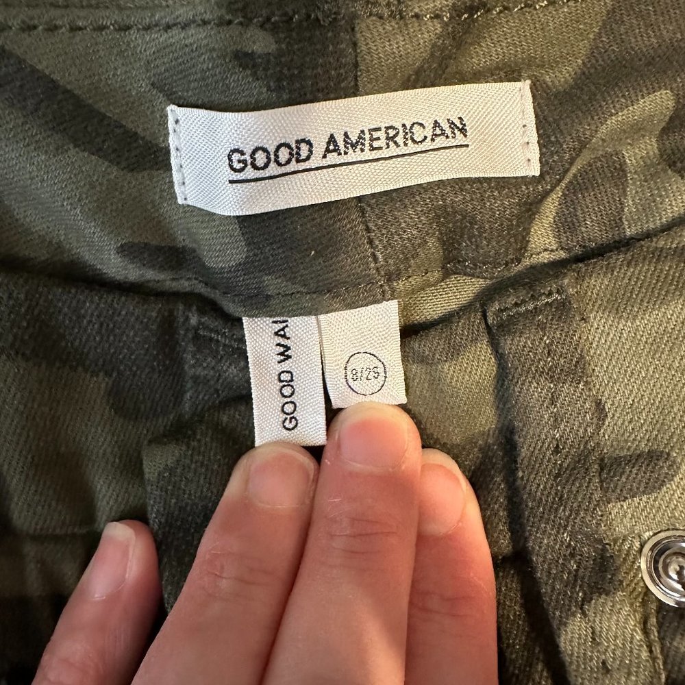 Good American Camo Jeans